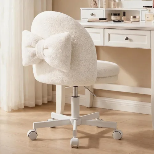 Vista 11 de GTPLAYER Silla de oficina alta ergonómica pequeña, silla de escritorio para computadora con ruedas Altura versátil: Taburetes de oficina a bar