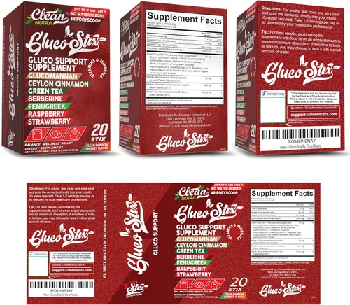 Vista 9 de Clean Nutraceuticals Canela en polvo de Ceilán, extracto de té verde, glucomanano, suplemento de berberina, picolinato de cromo, vinagre de sidra