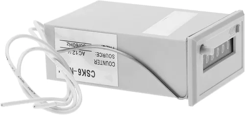 Vista 9 de Contador electromagnético CSK6-NKW Contador de pulso de 6 dígitos (DC 12V)