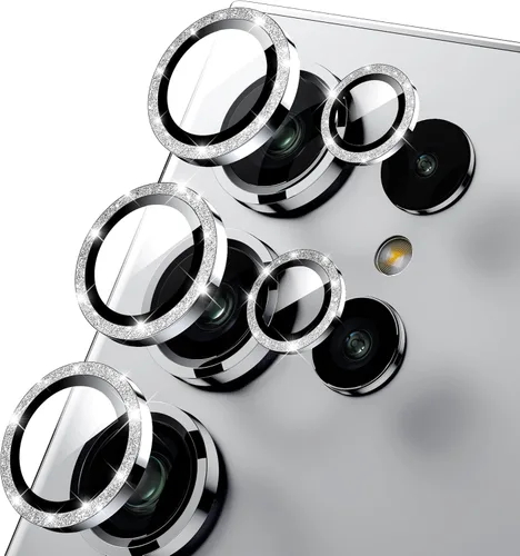 Vista 26 de WSKEN Para Samsung Galaxy S26 Ultra Cámara Protección - Dureza 9H Resistente a los arañazos Sin Burbujas Cámara Templada HD Vidrio de Metal Vidrio