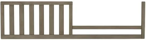 Bivona - Riel protector de seguridad para camas de niños pequeños Ellen Degeneres - Riel de madera maciza para cuna convertible a camas de niños