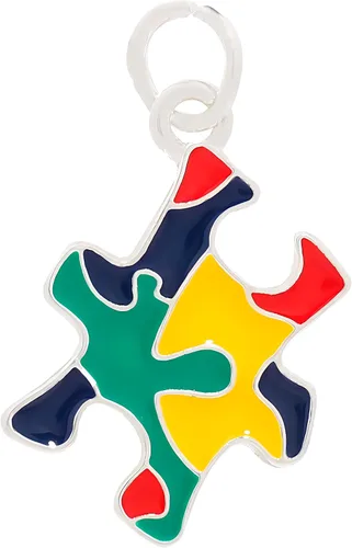 Unique Handmade Autism Awareness Charm - Ideal DIY Bracelet & Necklace Addition - Raise Awareness & Show Support - Ideal Gift for Autism Advocates