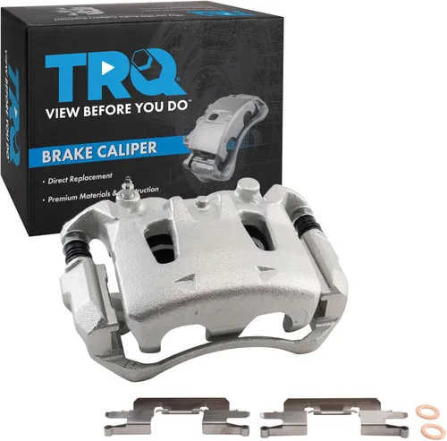Vista 1169 de TRQ Pinza de freno delantera izquierda con soporte lado del pasajero compatible con Ford Expedition Lincoln Navigator 2003-2006
