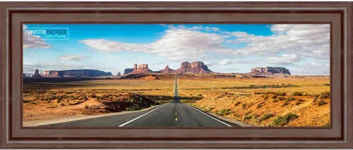 Vista 12 de Poster Palooza 3x3 Inch Traditional Walnut Complete Wood Square Picture Frame with UV Acrylic Plexiglass, Foam Board Backing & Hardware Included