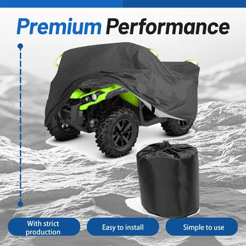 Vista 2 de WFLNHB XXXL impermeable ATV cubierta universal reemplazo para Can-Am Outlander 450 570 650 850 1000R