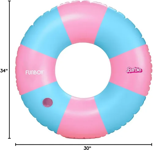 Vista 6 de FUNBOY Barbie Inflatable Pool Floats, Perfect for a Summer Pool Party and Entertainment