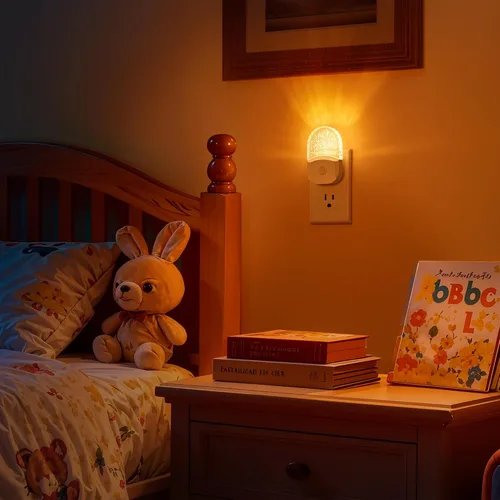 Vista 7 de DORESshop Luces nocturnas que se enchufan a la pared [2 unidades] Luz Blanco
