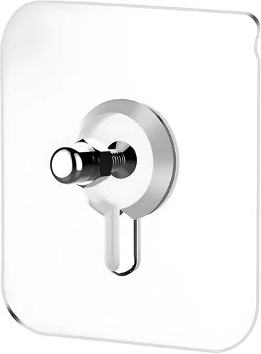 Vista 2 de 10 ganchos de pared sin taladrar Perchas adhesivas resistentes para cocina, baño y hogar Accesorios para colgar cuadros sin daños con cinta