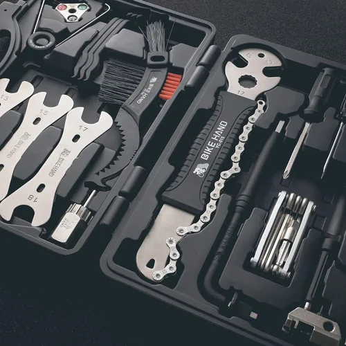 Vista 4 de BIKEHAND - Kit de herramientas de mantenimiento de reparación de bicicletas de calidad para bicicletas