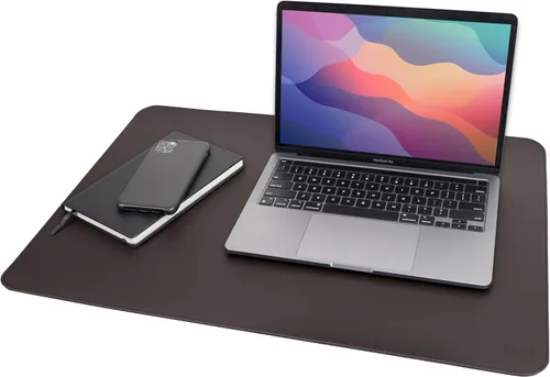 Vista 7 de Vine Creations Tapete de Escritorio de Cuero Grande 36" x 20", Tapete Protector de Escritorio, Tapete de Escritorio de Cuero PU, Tapete Grande