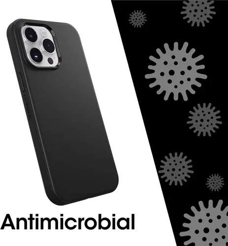 Vista 7 de OtterBox Symmetry Series+ Funda antimicrobiana con MagSafe para iPhone 14 Pro (Solo) - Embalaje no comercial - (Lago Alpino)