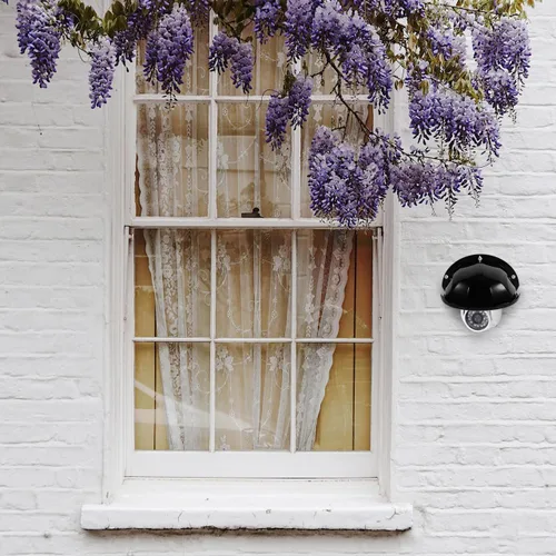 Vista 3 de HOMSFOU Protector de cubierta de cámara resistente a la intemperie para exteriores, 2 piezas