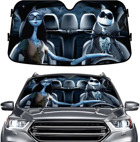 Vista 92 de GENANY Eagle - Parasol para parabrisas de automóvil, SUV, camión (55 x 30 pulgadas), parasol patriótico para parabrisas, protectores para ventanas