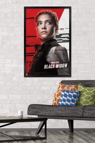Vista 57 de Trends International Marvel Cinematic Universe - Póster de pared con postura de Yelena, 22.375 x 34 pulgadas, versión premium sin marco
