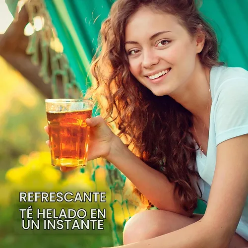 Vista 5 de Lipton Mezcla de té helado, azúcar reducida, té dulce Southernn, hace 28 cuartos de galón, 2.2 onzas (paquete de 1)