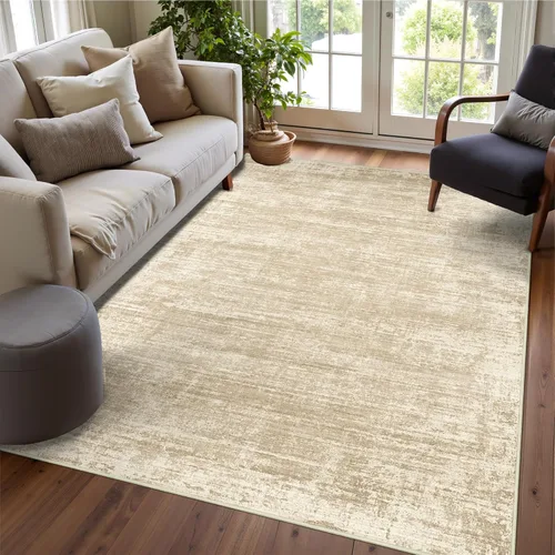Vista 13 de zesthome Alfombras de 5 x 7 pulgadas - Alfombra lavable resistente a las manchas, alfombras modernas abstractas para sala de estar, dormitorio