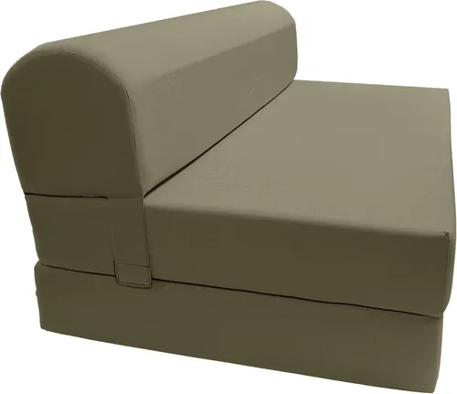 Vista 48 de D & D Futon Furniture Chair cama plegable de espuma, sofá de estudio, colchón de espuma doblado (6 x 36 x 70 pulgadas, azul real)