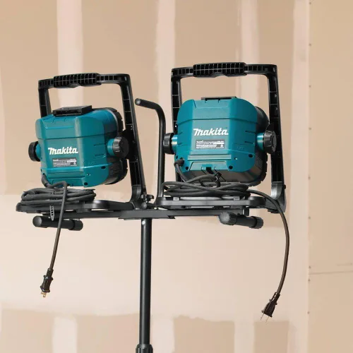 Vista 12 de Reflector Makita DML805 de 18 V LXT, alámbrico/inalámbrico, con batería de iones de litio