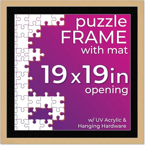 Vista 59 de Poster Palooza Kit de marco de rompecabezas de 11.25 x 38.25 pulgadas. El kit incluye hojas de pegamento para rompecabezas, marco de rompecabezas