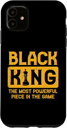 Vista 8 de Black King Chess Black Pride History BHM African Men Gift Case for iPhone 17