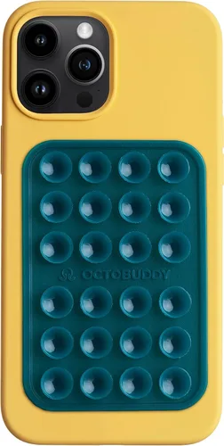 Vista 15 de OCTOBUDDY Classic MAX - Funda adhesiva de silicona con succión para teléfono - Manos libres, soporte de agarre fuerte para selfies y videos