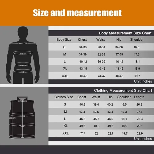 Vista 6 de LEAPSEE Heated Vest for Men Women with Battery Pack Included, Lightweight Smart Heating Vest, Heated Jackets Rechargeable