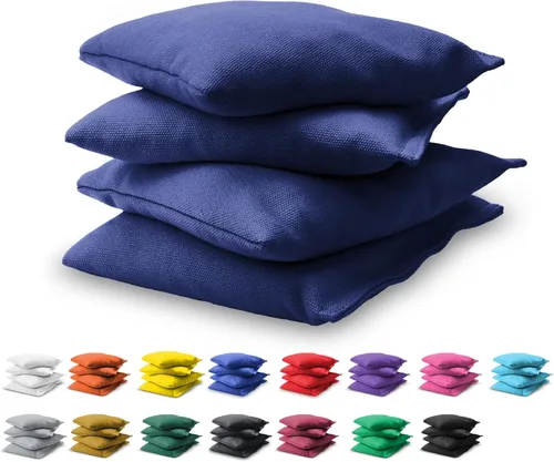GoSports Cornhole Bean Bags Set of 4-16 Colors Available - Regulation All Weather, Mix and Match