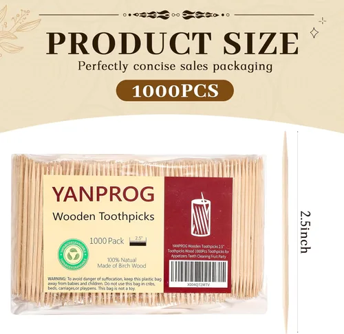 Vista 6 de Palillos de madera 1000