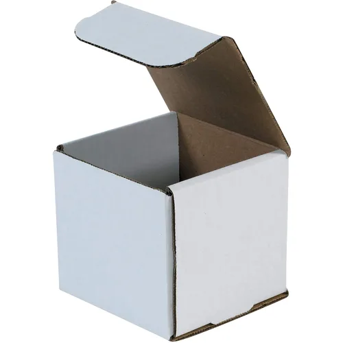 Aviditi Cajas de envío pequeñas de 4 pulgadas de largo x 4 pulgadas de ancho x 4 pulgadas de alto, paquete de 50 | Caja de cartón corrugado para