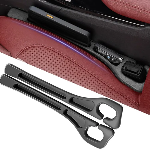 Vista 10 de YLXGT Organizador universal para llenar espacios para asiento de automóvil, SUV, camión, accesorios, bloqueador de enchufe de asiento con ranura