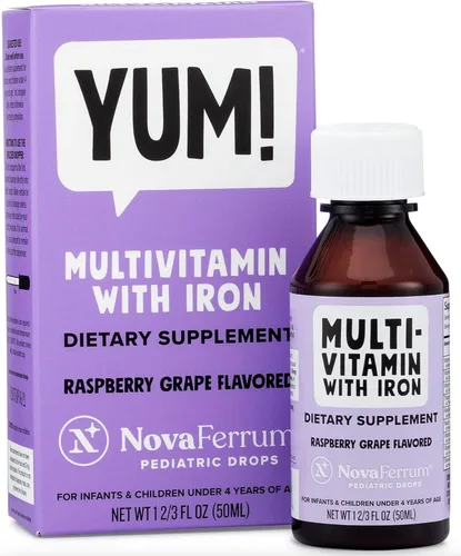 Vista 6 de Suplemento multivitamínico de 1.7 fl oz para bebés y niños, de NovaMV