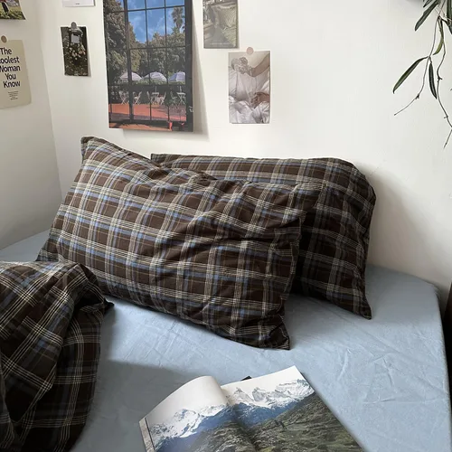 Vista 8 de mixinni Juego de 2 fundas de almohada de microfibra suave de tamaño estándar con bordado floral de color beige, 20 x 26 pulgadas