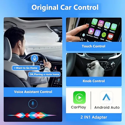 Vista 3 de Wireless Carplay Adapter for BMW X6 2017 2018 2019 2020 2021 2022 2023 2024 2025 2026, Convert Wired to Wireless Car Play Adapter Plug & Play Fast