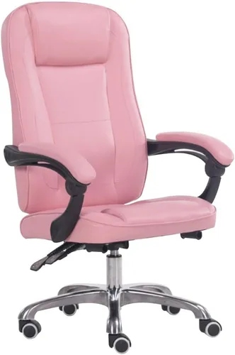 Vista 10 de Leather Desk Gaming Chair with Waist Massage Adjustable Height Reclining Ergonomic Racing Office Chair for Study Office,Black