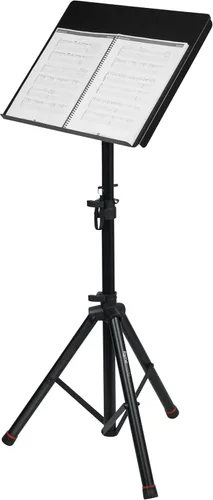 Vista 11 de Gator Frameworks Soporte de engranajes multimedia ajustable de lujo resistente con soportes de montaje Vesa de 100 x 100 Ideal para portátiles