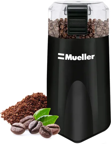 Mueller Living HyperGrind Precision - Molinillo eléctrico para especias/café con gran capacidad de molienda y motor potente, también para especias,