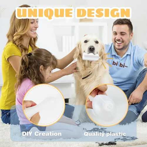 Vista 3 de Chirriadores de repuesto para juguetes para perros (10 piezas)