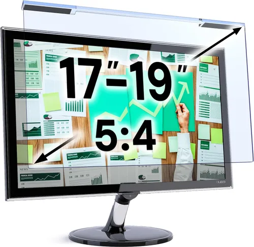 Vista 15 de VINTEZ Panel protector de pantalla de bloqueo de luz azul de 14 pulgadas para monitor de computadora y portátil de pantalla ancha 16:9 – Película
