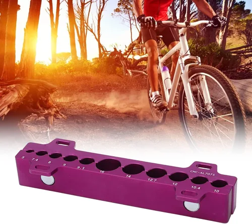 Vista 4 de Mordazas de tornillo de banco, 1 par de tornillo de banco de bicicletas de horquilla delantera Hub Abrazadera de choque trasero accesorio