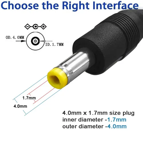 Vista 2 de Draw a dragon Cable de alimentación PSP de repuesto para carga Sony PSP 1000 2000 3000 Series (PSP-1001, 2001, 3001) y cable de carga USB E-1000
