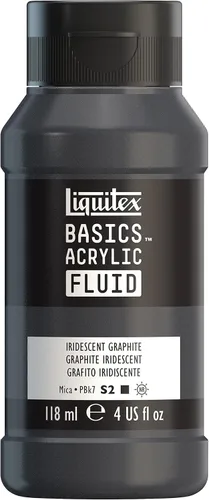 Vista 26 de Liquitex BASICS - Pintura líquida acrílica, botella de 4 onzas, tono permanente carmesí de lizarina