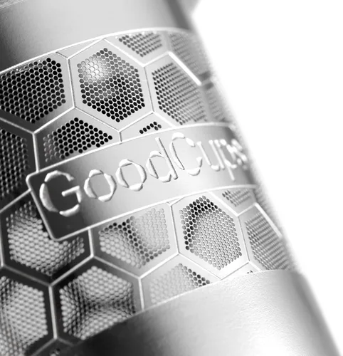 Vista 5 de 2 tazas K reutilizables de acero inoxidable con soporte de repuesto para cafeteras Keurig K-Express, K-Mini, K-Classic, K-Elite, K-Café, K-Duo