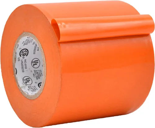 Vista 72 de WOD ETC766 - Cinta eléctrica negra de grado profesional para uso general, núcleo listado UL/CSA. Cinta adhesiva de goma de vinilo: 1 pulgada x 66