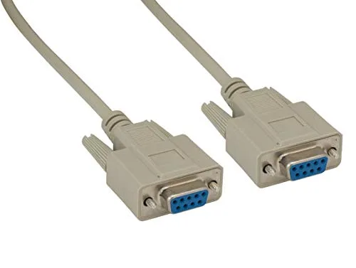 Cable Leader DB9 F/F RS-232 Cable serie (6 pies (1 paquete)