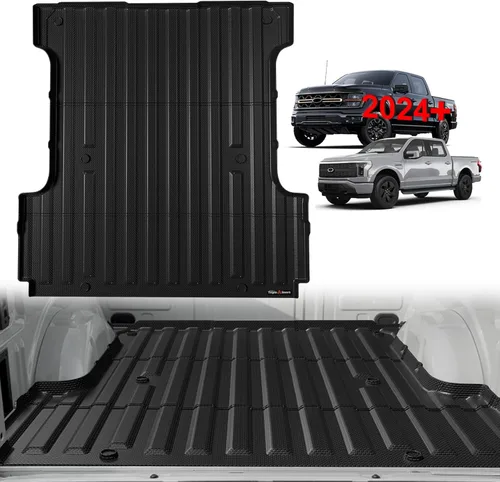 Vista 40 de TripleAliners - Tapete para caja de camioneta (de ejes) de 5 pies, encaje perfecto para pick-up de carga, accesorio de protección de vehículo