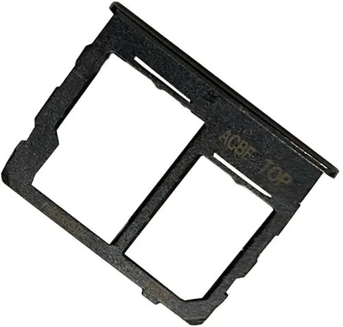 Bandeja de tarjeta SIM individual Reemplazo del soporte de ranura SD para Samsung Galaxy A32 5G SM-A326U A326U1 S326DL A326W (negro)