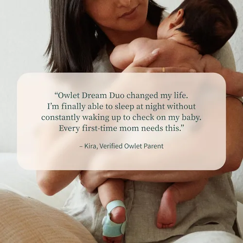 Vista 10 de Owlet Dream Duo (Gen 3) Smart Baby Monitor All-in-One Bundle
