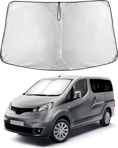 Vista 146 de Parasol para parabrisas para Rivian R1S 2022-2024 2025 compatible con EcoNour material de poliéster 240T, visera solar para coches, reflector que