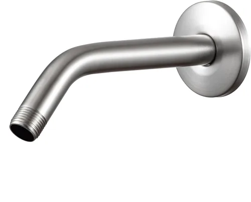 Vista 20 de OFFO Brazo de ducha con brida, 24 pulgadas níquel cepillado montaje en pared brazo de cabezal de ducha de ángulo de repuesto montado en pared