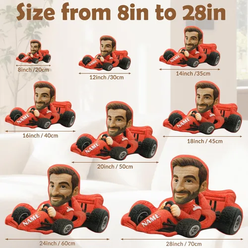 Vista 3 de Amlion Almohada personalizada: almohada facial personalizada de dibujos animados con nombre de imagen, almohadas personalizadas con forma de cara